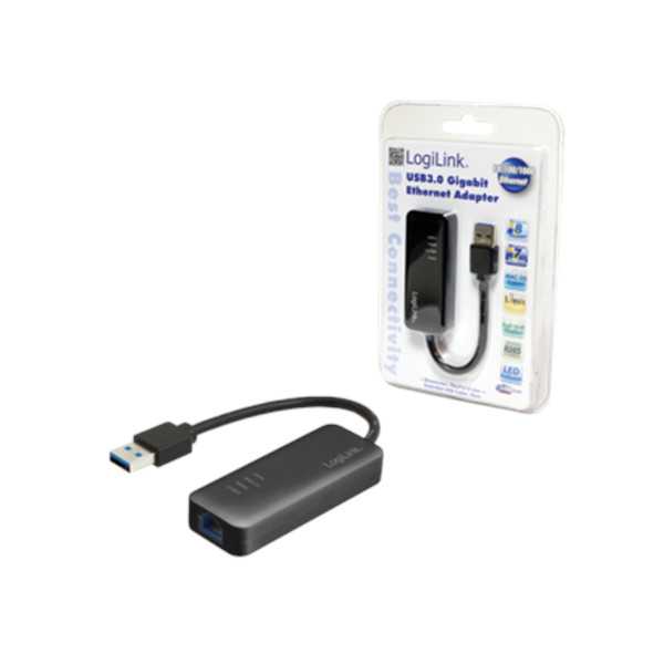 Logilink UA0184, USB 3.0 to Gigabit Ethernet Adapter Logilink