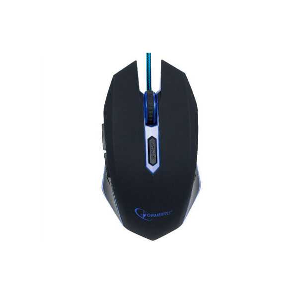 Gembird Gaming mouse, USB, blue Gembird