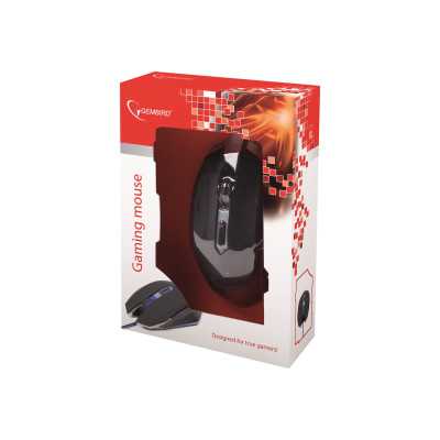 Gembird Gaming mouse, USB, blue Gembird