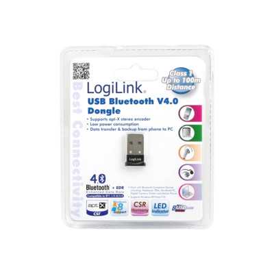 Logilink Logilink BT0037, Bluetooth V 4.0 EDR class 1 USB micro adapter