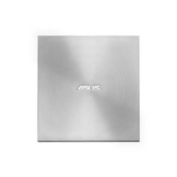 Asus SDRW-08U7M-U sąsaja USB 2.0, DVD RW, CD skaitymo greitis 24 x, sidabro spalvos, CD įrašymo greitis 24 x, stalinis / nešioja