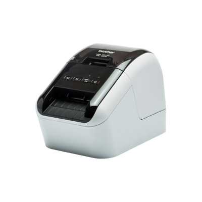 Brother QL-800 Mono, Thermal, Label Printer, Maximum ISO A-series paper size Other, Black, Grey