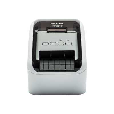 Brother QL-800 Mono, Thermal, Label Printer, Maximum ISO A-series paper size Other, Black, Grey