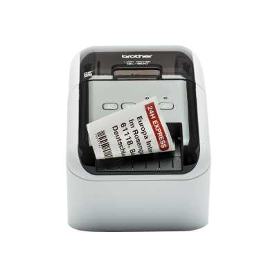 Brother QL-800 Mono, Thermal, Label Printer, Maximum ISO A-series paper size Other, Black, Grey