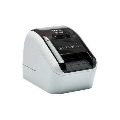 Brother QL-800 Mono, Thermal, Label Printer, Maximum ISO A-series paper size Other, Black, Grey