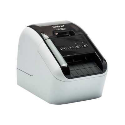 Brother QL-800 Mono, Thermal, Label Printer, Maximum ISO A-series paper size Other, Black, Grey