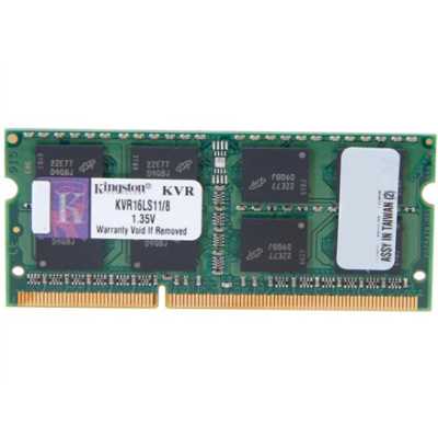 Kingston 8 GB, DDR3, 1600 MHz, Notebook, Registered No, ECC No