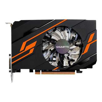 Gigabyte NVIDIA, 2 GB, GeForce GT 1030, GDDR5, PCI Express 3.0, Cooling type Active, Processor frequency 1265 MHz, DVI-D ports q