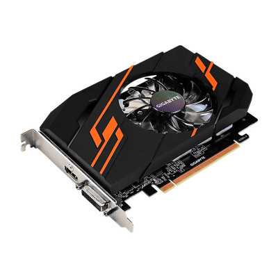 Gigabyte NVIDIA, 2 GB, GeForce GT 1030, GDDR5, PCI Express 3.0, Cooling type Active, Processor frequency 1265 MHz, DVI-D ports q