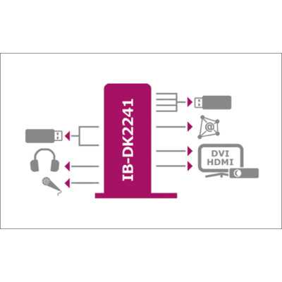 Raidsonic ICY BOX IB-DK2241AC Multi Docking Station