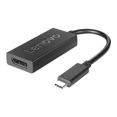 Lenovo 4X90Q93303 USB-C to DisplayPort Adapter, Black