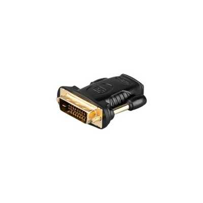 Goobay 68931 HDMI /DVI-D adapter, gold-plated