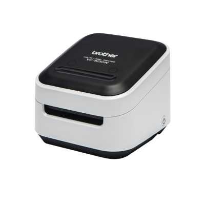 Brother VC-500W Colour, ZINK Zero-Ink, Label Printer, Wi-Fi, Black/ grey