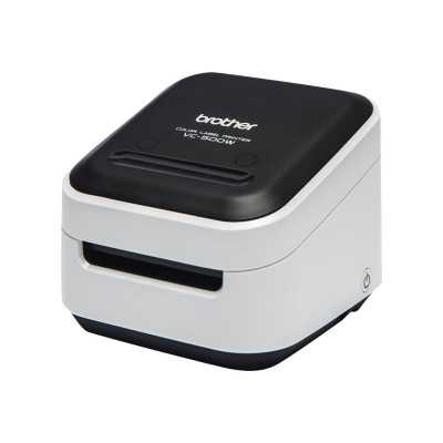 Brother VC-500W Colour, ZINK Zero-Ink, Label Printer, Wi-Fi, Black/ grey