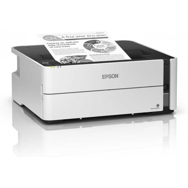 Epson Printer EcoTank M1180 Mono, Inkjet, A4, Wi-Fi, Grey