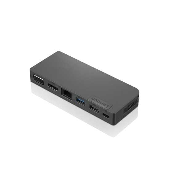 Lenovo Powered USB-C Travel Hub“ eterneto LAN (RJ-45) prievadai 1, VGA (D-Sub) prievadų skaičius 1, USB 3.0 (3.1 Gen 1) prievadų