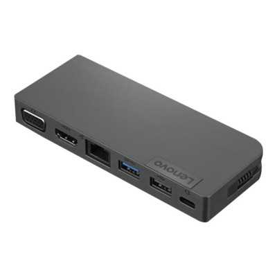 Lenovo Powered USB-C Travel Hub Ethernet LAN (RJ-45) ports 1, VGA (D-Sub) ports quantity 1, USB 3.0 (3.1 Gen 1) ports quantity 1