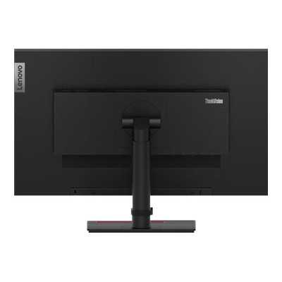 Lenovo ThinkVision T27q-20 27 ", IPS, QHD, 2560 x 1440 pixels, 16:9, 4 ms, 350 cd/m , Raven Black, HDMI ports quantity 1 x HDMI 