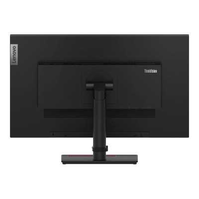 Lenovo ThinkVision T27q-20 27 ", IPS, QHD, 2560 x 1440 pixels, 16:9, 4 ms, 350 cd/m , Raven Black, HDMI ports quantity 1 x HDMI 