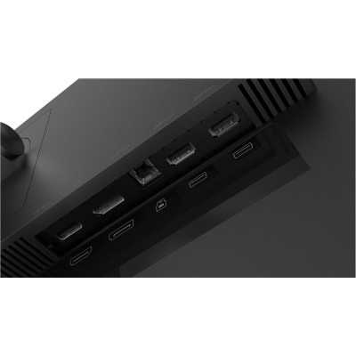 Lenovo ThinkVision T27q-20 27 ", IPS, QHD, 2560 x 1440 pixels, 16:9, 4 ms, 350 cd/m , Raven Black, HDMI ports quantity 1 x HDMI 