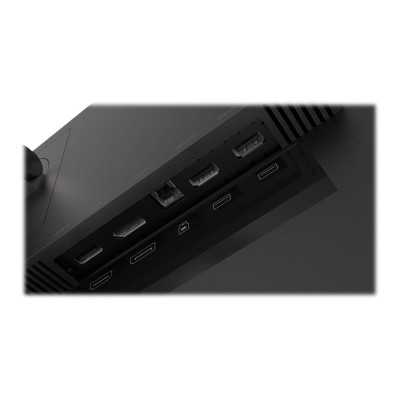 Lenovo ThinkVision T27q-20 27 ", IPS, QHD, 2560 x 1440 pixels, 16:9, 4 ms, 350 cd/m , Raven Black, HDMI ports quantity 1 x HDMI 