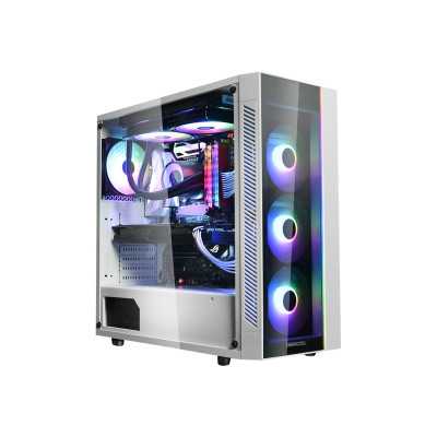 Deepcool MATREXX 55 V3 ADD-RGB WH 3F White, ATX, Power supply included No