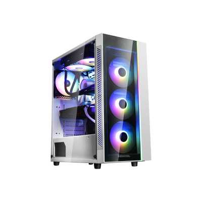 Deepcool MATREXX 55 V3 ADD-RGB WH 3F White, ATX, Power supply included No