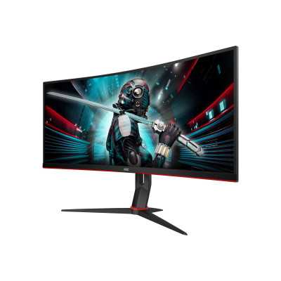 AOC Gaming Monitor CU34G2X 34 ", VA, QHD, 3440 x 1440 pixels, 21:9, 1 ms, 300 cd/m , Black