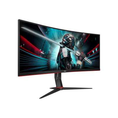 AOC Gaming Monitor CU34G2X 34 ", VA, QHD, 3440 x 1440 pixels, 21:9, 1 ms, 300 cd/m , Black