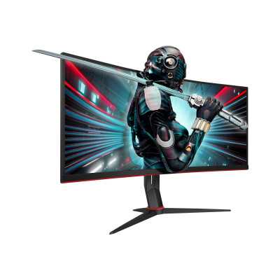 AOC Gaming Monitor CU34G2X 34 ", VA, QHD, 3440 x 1440 pixels, 21:9, 1 ms, 300 cd/m , Black