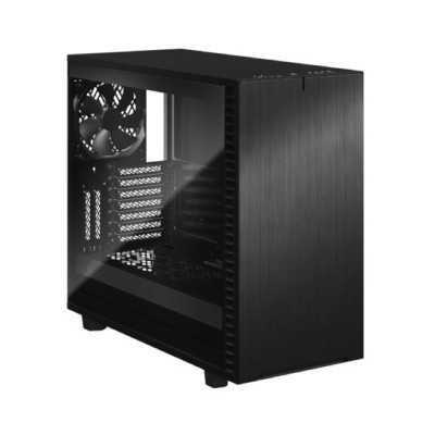 Fractal Design Define 7 Black TG Light Tint Side window, Black, E-ATX, Power supply included No