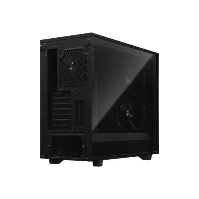 Fractal Design Define 7 Black TG Light Tint Side window, Black, E-ATX, Power supply included No