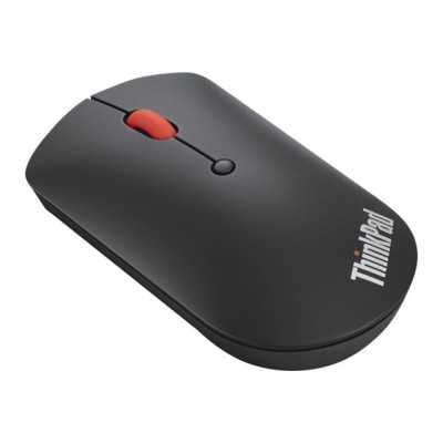 Lenovo ThinkPad Bluetooth Silent Mouse Black, Bluetooth 5.0