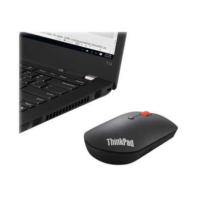 Lenovo ThinkPad Bluetooth Silent Mouse Black, Bluetooth 5.0