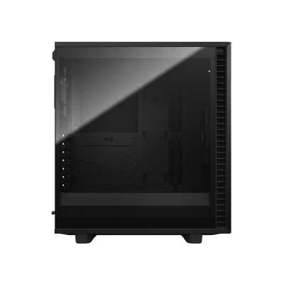 Fractal Design Fractal Define 7 Compact Light Tempered Glass Side window, Black, ATX, Power supply included No