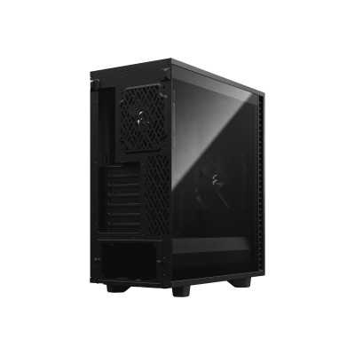 Fractal Design Fractal Define 7 Compact Light Tempered Glass Side window, Black, ATX, Power supply included No