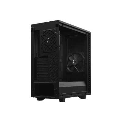 Fractal Design Fractal Define 7 Compact Light Tempered Glass Side window, Black, ATX, Power supply included No