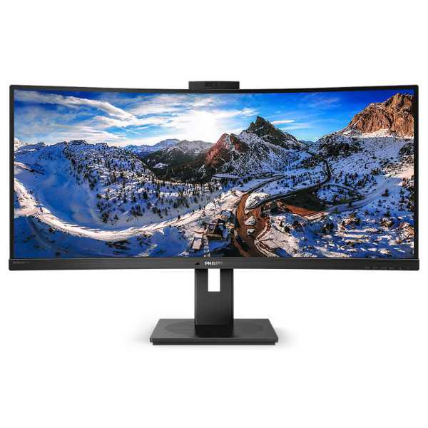 Philips Curved UltraWide 346P1CRH 34 col., VA, WQHD, 3440 x 1440, 21:9, 4 ms, 500 cd/m, juodas