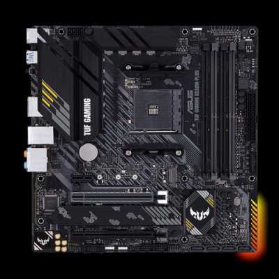 Asus TUF Gaming B550M-Plus Memory slots 4, Processor family AMD, Micro ATX, DDR4, Processor socket AM4, Chipset AMD B