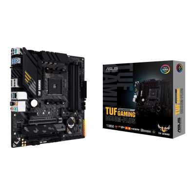 Asus TUF Gaming B550M-Plus Memory slots 4, Processor family AMD, Micro ATX, DDR4, Processor socket AM4, Chipset AMD B