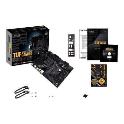 Asus TUF GAMING B550-PLUS Memory slots 4, Processor family AMD, ATX, DDR4, Processor socket AM4, Chipset AMD B