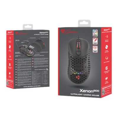 Genesis Gaming Mouse Xenon 800 Wired, Black