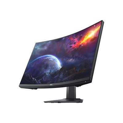 Dell Curved Gaming Monitor S2721HGFA 27 ", VA, FHD, 1920x1080, 16:9, 1 ms, 350 cd/m , Black, Headphone Out Port, 144 Hz, HDMI po