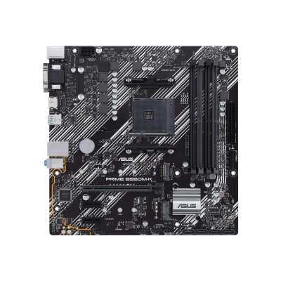 Asus PRIME B550M-K Memory slots 4, Processor family AMD, Micro ATX, DDR4, Processor socket AM4, Chipset AMD B