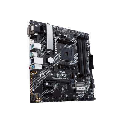 Asus PRIME B450M-A II Memory slots 4, Number of SATA connectors 6 x SATA III, max 128GB, Chipset AMD B, Processor family AMD, Mi