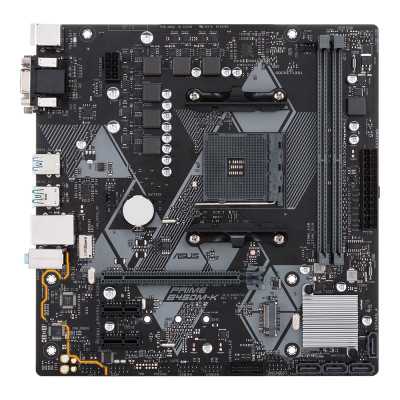 Asus PRIME B450M-K II Memory slots 2, Chipset AMD B, Processor family AMD, Micro ATX, DDR4, Processor socket AM4