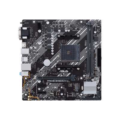 Asus PRIME B450M-K II Memory slots 2, Chipset AMD B, Processor family AMD, Micro ATX, DDR4, Processor socket AM4