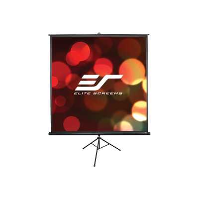 Elite Screens Tripod Series T113UWS1 Diagonal 113 ", 1:1, Viewable screen width (W) 203 cm, Black