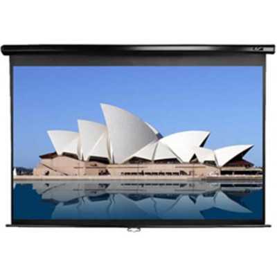 Elite Screens Manual Series M99UWS1 Diagonal 99 ", 1:1, Viewable screen width (W) 178 cm, Black