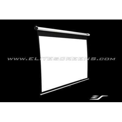 Elite Screens Manual Series M99UWS1 Diagonal 99 ", 1:1, Viewable screen width (W) 178 cm, Black